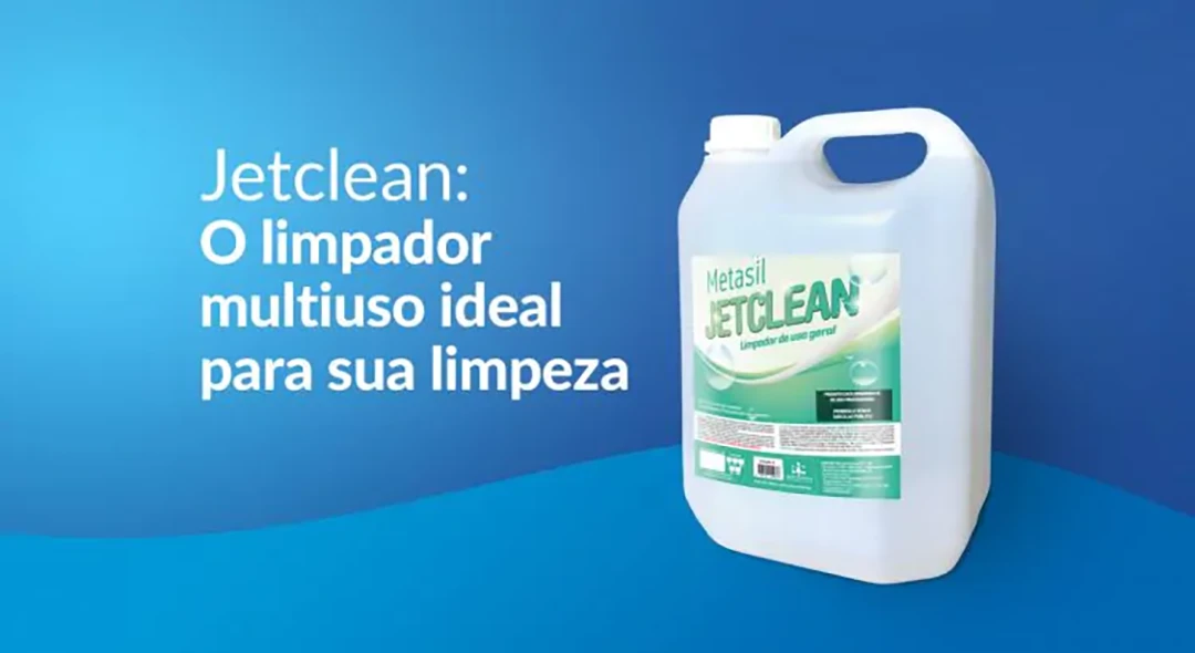 embalagem limpador multiuso JetClean